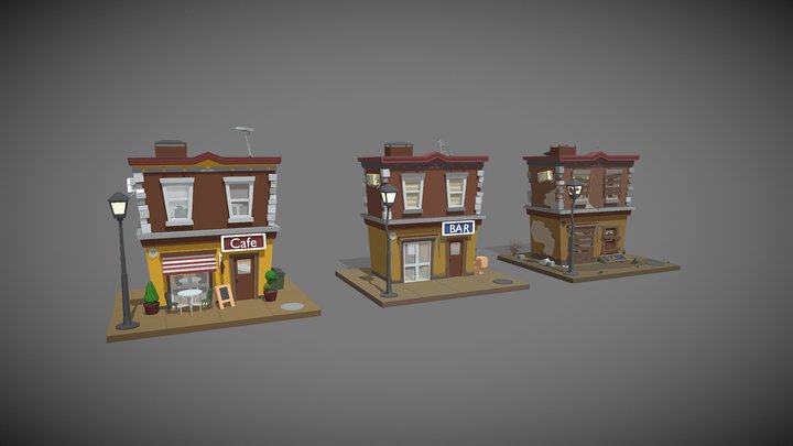 Street_home 3D Model