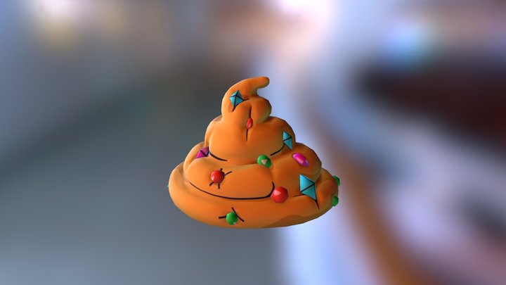 Golden Turd 3D Model