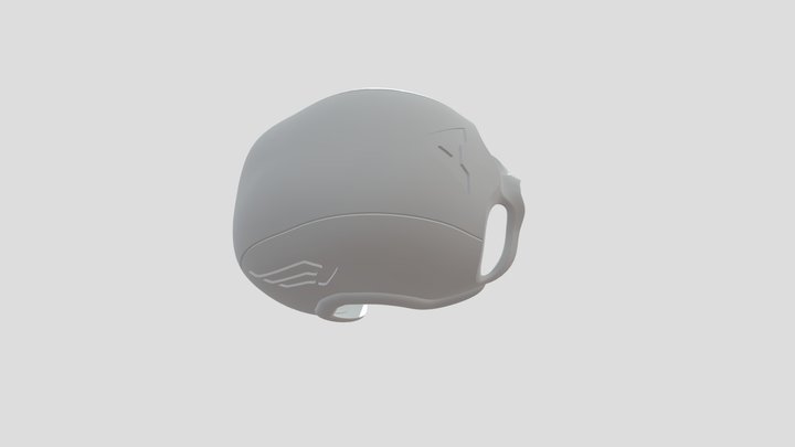 Casco Capitan America Stl 3D Model
