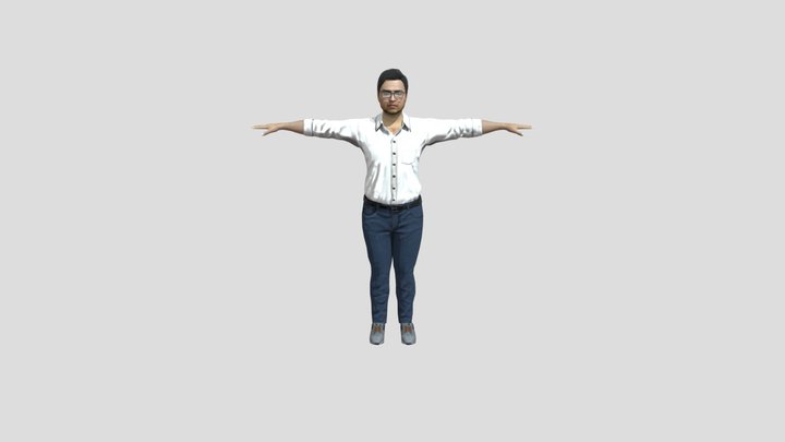 JS_avaturn_character 3D Model