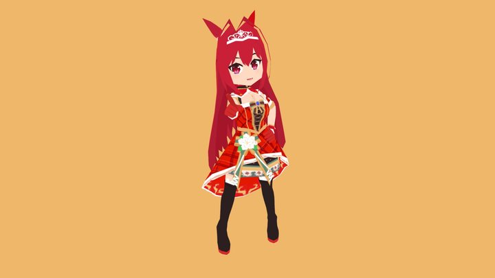 daiwa scarlet xmas 3D Model