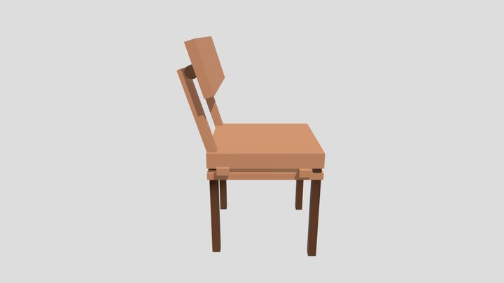 Project Chair 3D - No Canvas 3D Model