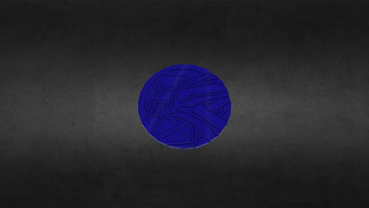 Pokémon TCG - Dialga Coin – Modello 3D gratuito STL