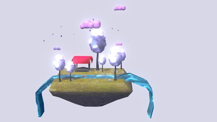 The Crystal World 3D Model