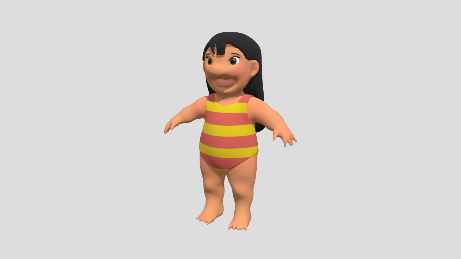 Lilo - Projet 3D Sculpture