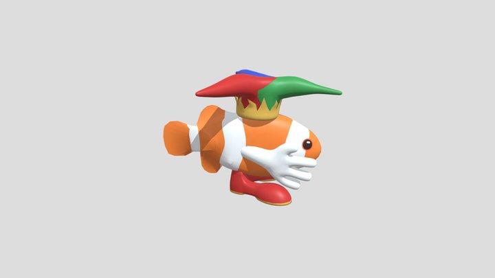 ClownFish 3D Model
