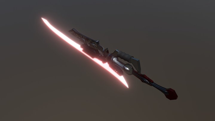 CyberSword 3D Model