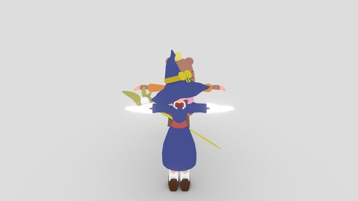 Witch 3D Model