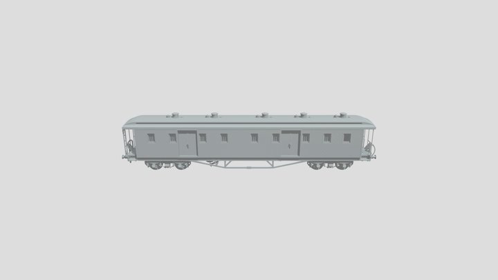 1/80　ホニ8800 3D Model