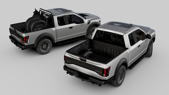 PICKUP FORD RAPTOR R 3D Model