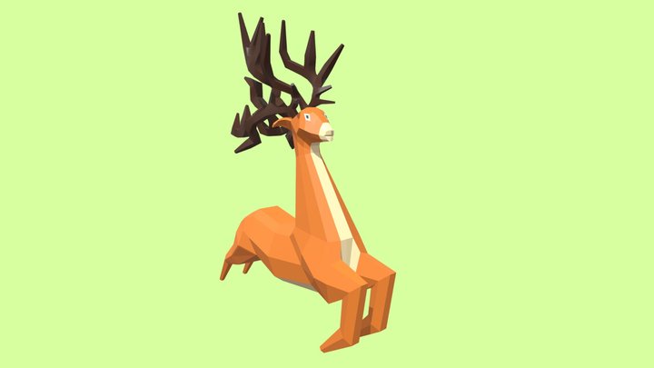 Deer 3D Model
