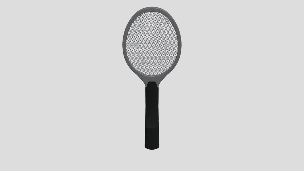 Realistic Red And Black Electric Fly Swatter 3