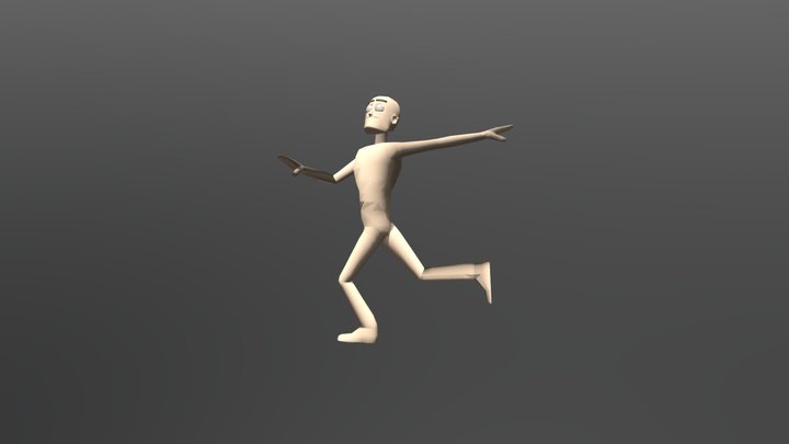 skipping 3D Model