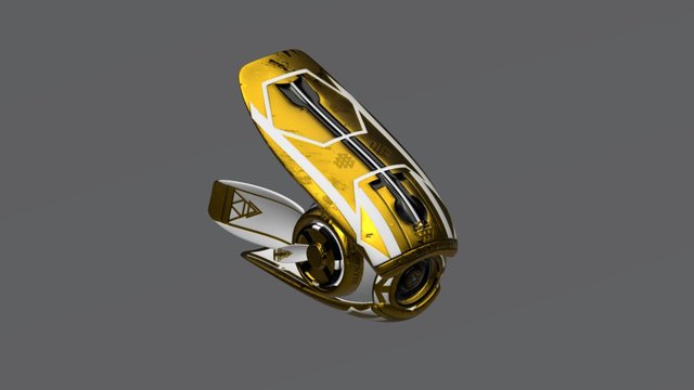 Slave Drone 3D Model