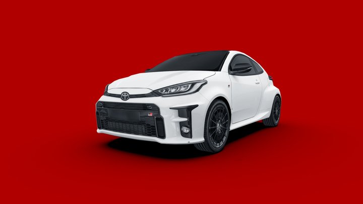 Toyota GR Yaris 2021 3D Model