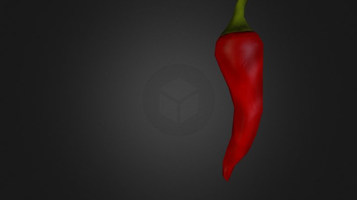 Chili 3D Model