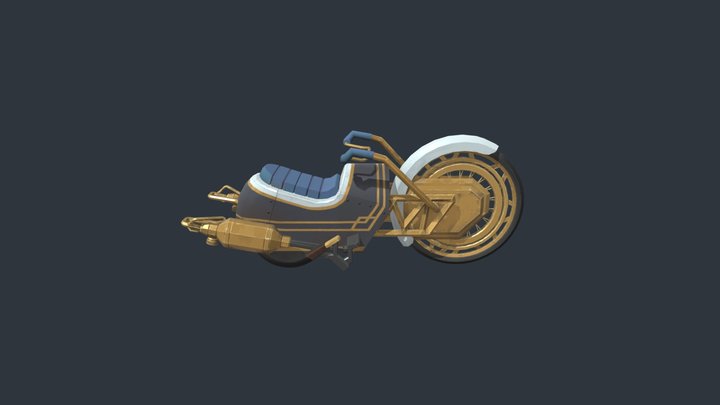 Justice Bike - Concept by DEN Y.H. 3D Model