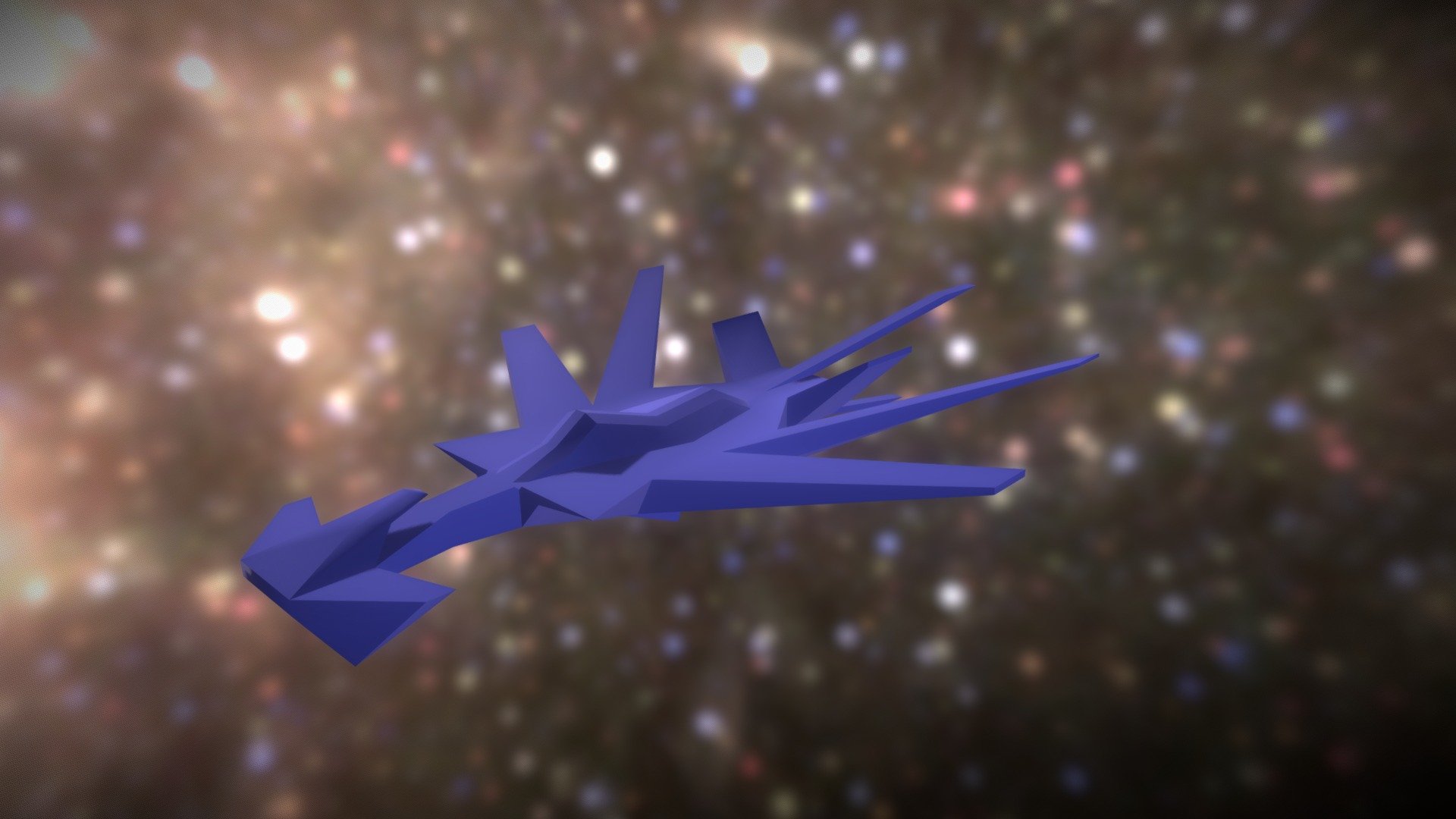 Fast jet airplane - Download Free 3D model by SpaceGolby [448e6f4 ...