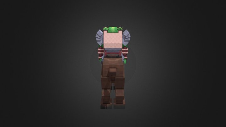 Gobelin Knight - Minecraft 3D Model
