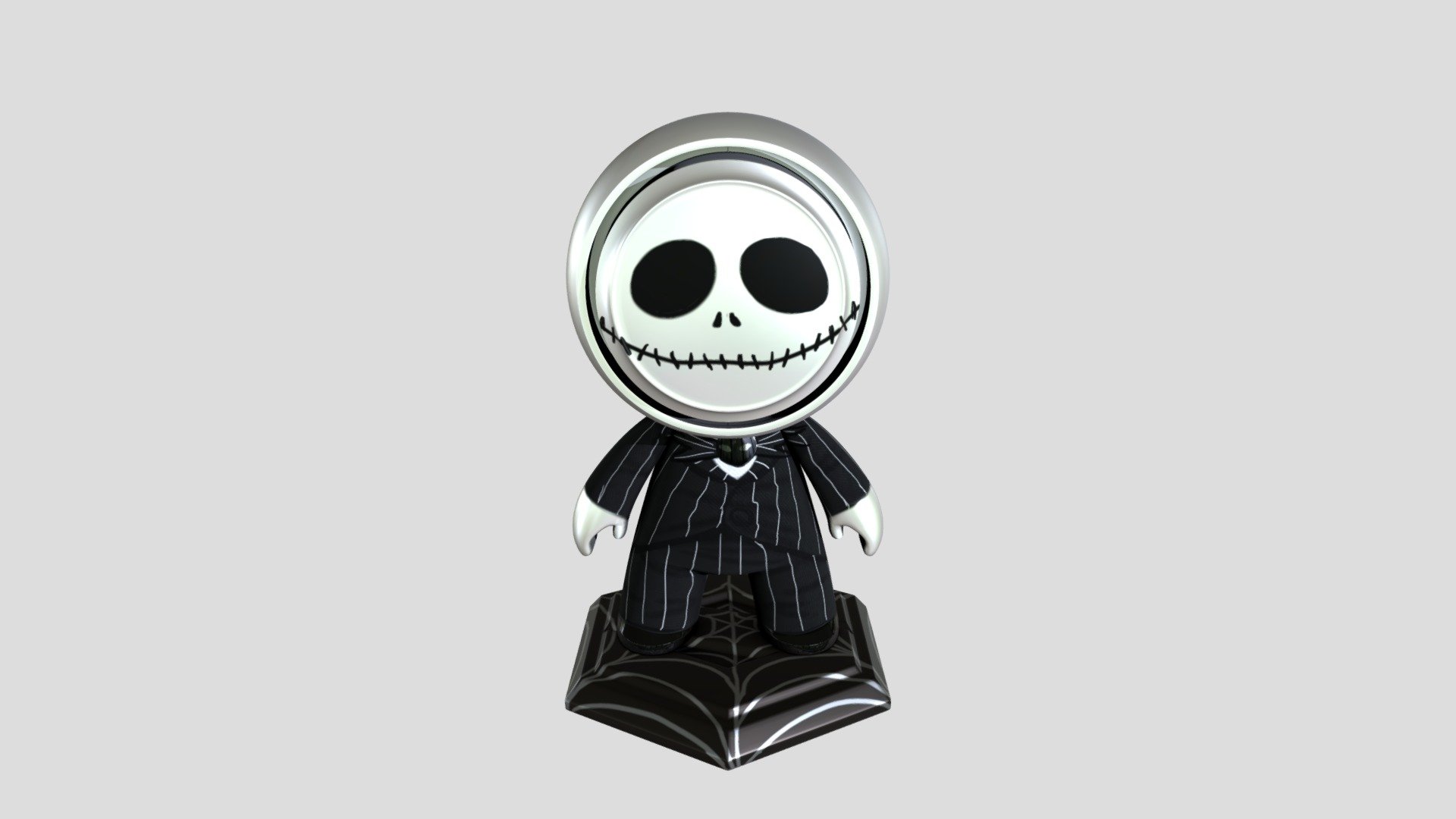 Jack Skellington MeetMat UNIACC 2020 - 3D model by javiera.molina ...