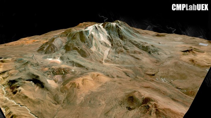Aucanquilcha, Antofagasta, Chile – Free 3D Model STL