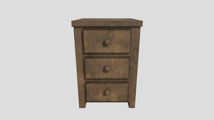 Night table 3D Model