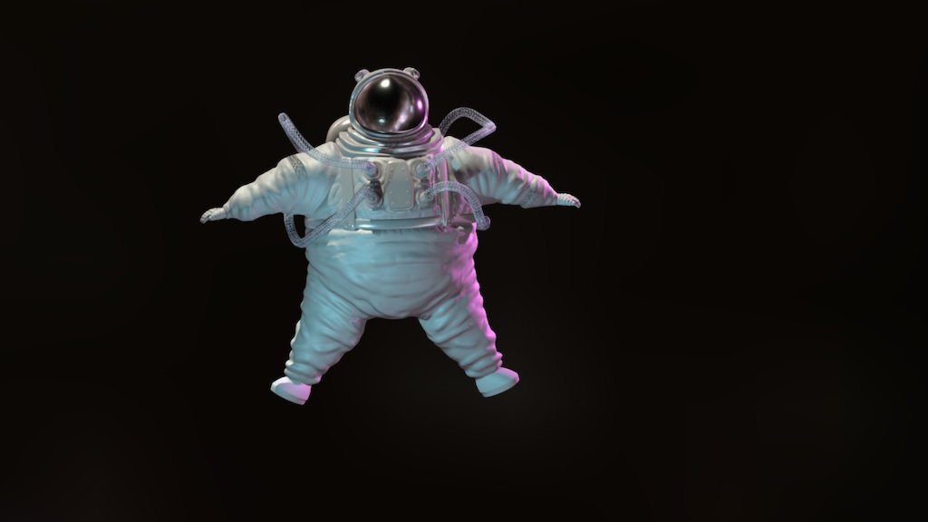 Astronaut Blender Model Free