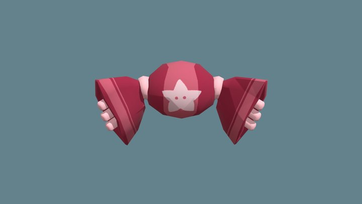 Hard Candy Wall Light 3D Model