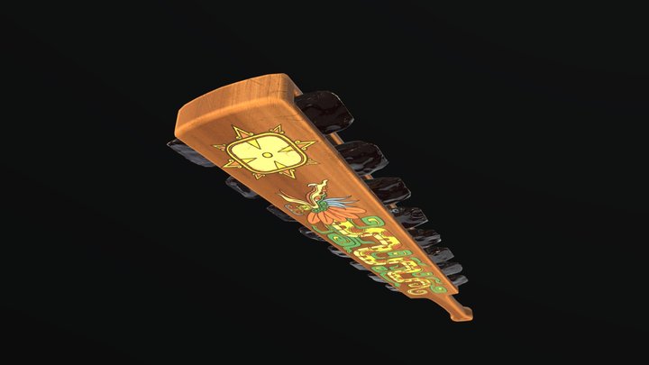 Macuahuitl 3D Model