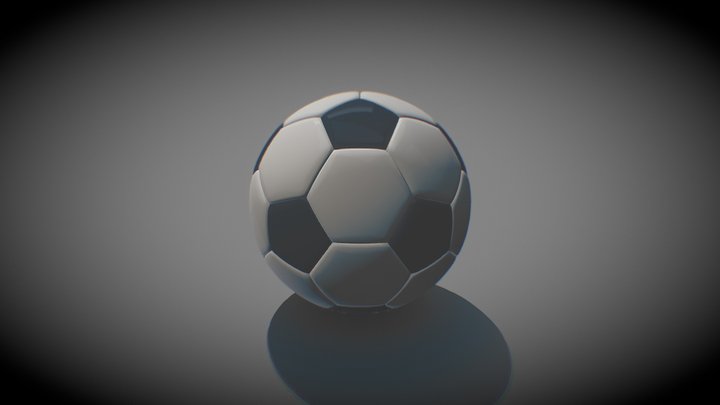 Football 01 3D Model