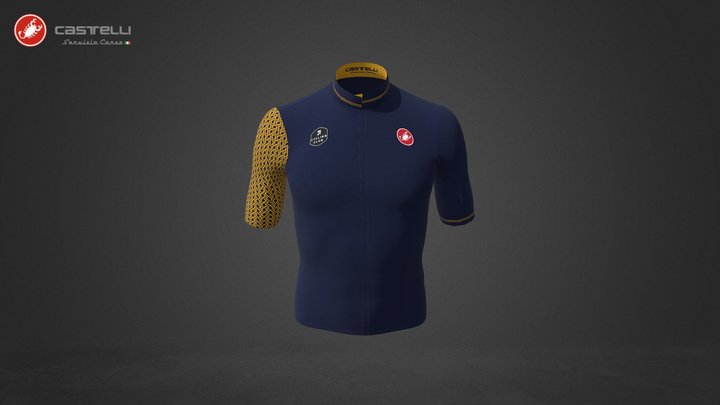 31 Cycling Club - Maillot Podio 3D Model