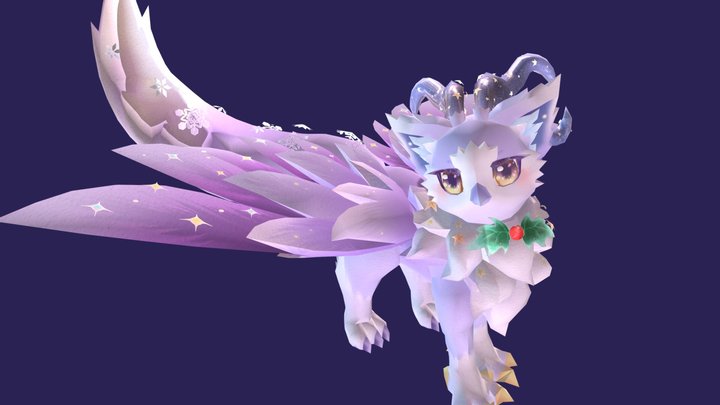 fourSeasonsGriffons Winter 3D Model