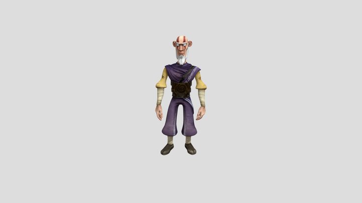 Breathing Idle 3D Model