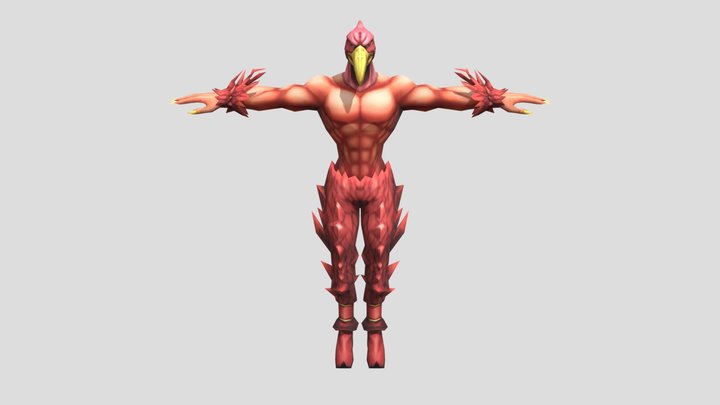 Magicians Red (DR) 3D Model