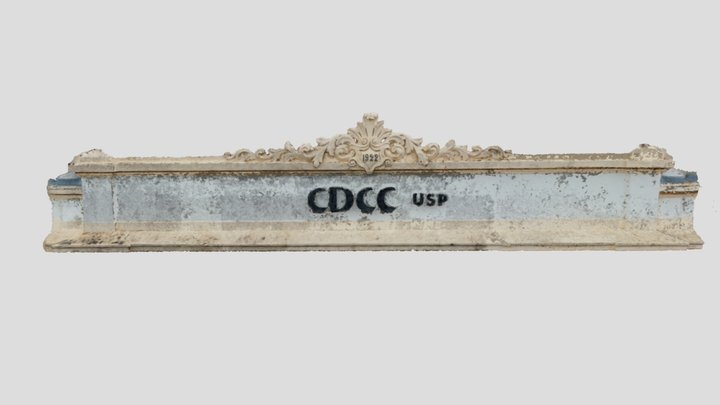 Detalhe da cobertura - CDCC/USP 3D Model