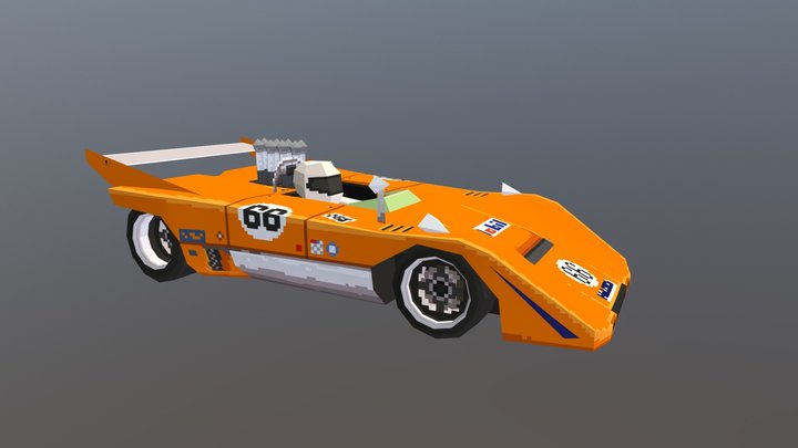 Mclaren M12 3D Model