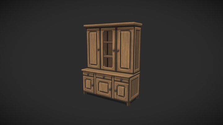 Classic Cabinet 3D Model