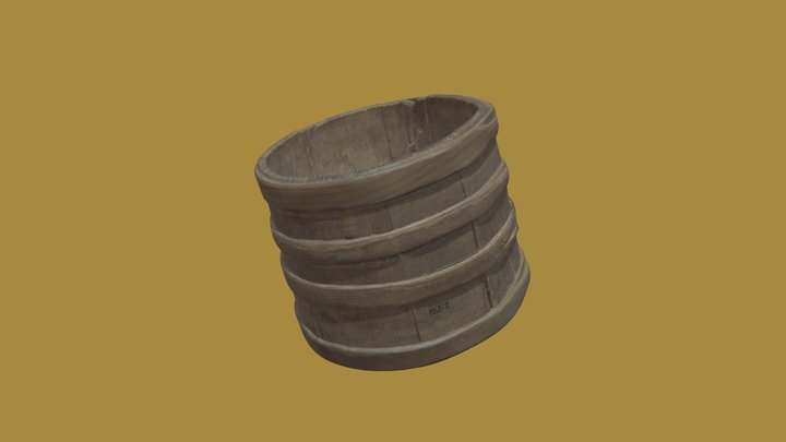 Næturgagn, Koppur / Chamberpot 3D Model