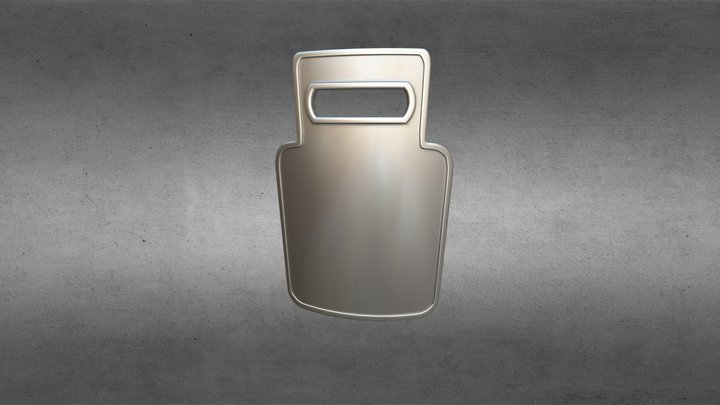 SWAT Shield 3D Model