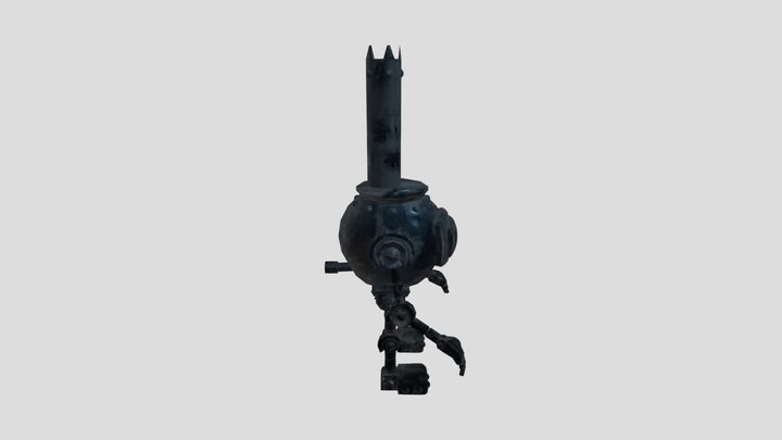 Stove-Man 3D Model