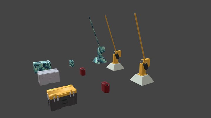 Low Hi Uv 3D Model