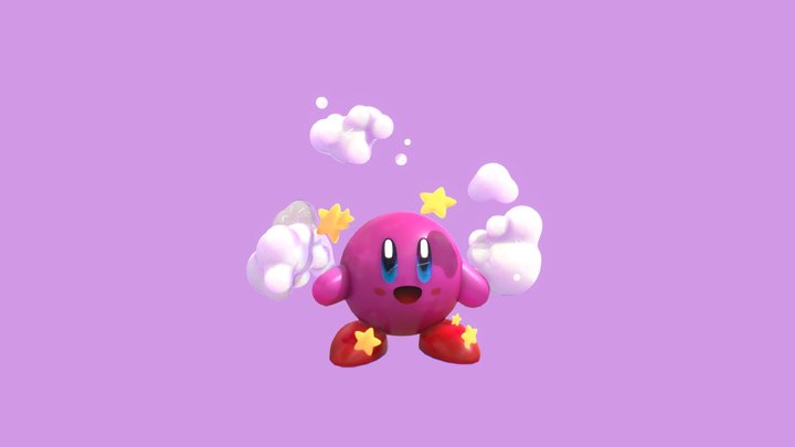 Kirby 3D Model
