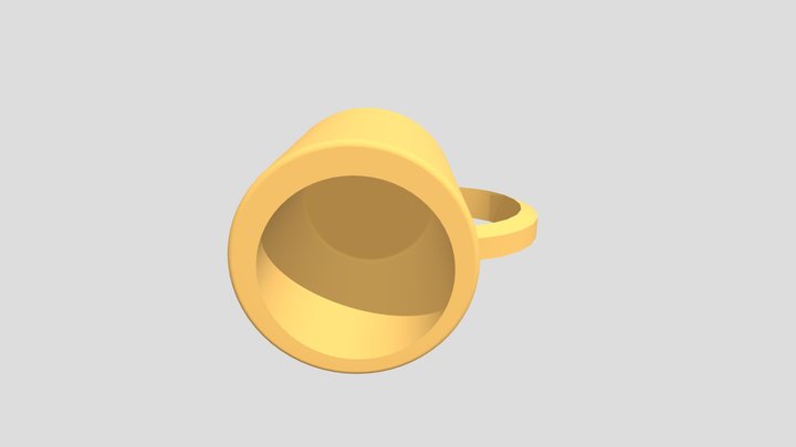 Taza No 2 - José Mérida 3D Model