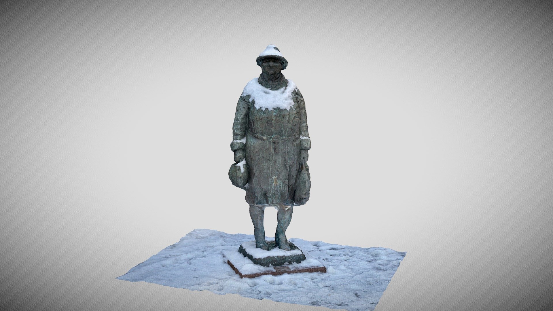 Statue of a working Woman