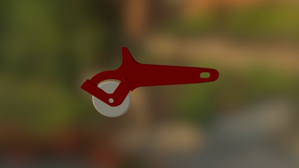 Pizza Cutter Assembly - 3D model by adutta9 [449d92a] - Sketchfab