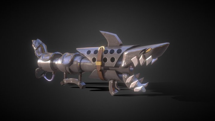 Bazuca Da Jinx by Pedrocaxa 3D Model