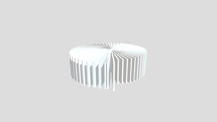 spiral made with sketch up 3D Model