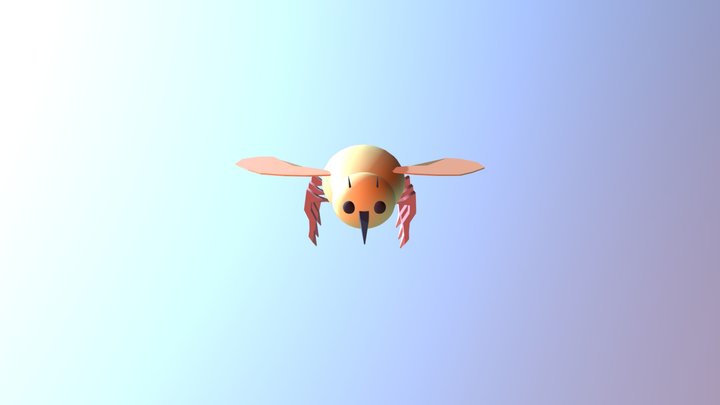 Bee Fly Project 3D Model