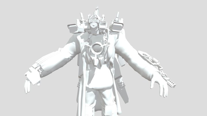 upgrade titan cameraman 3D Model