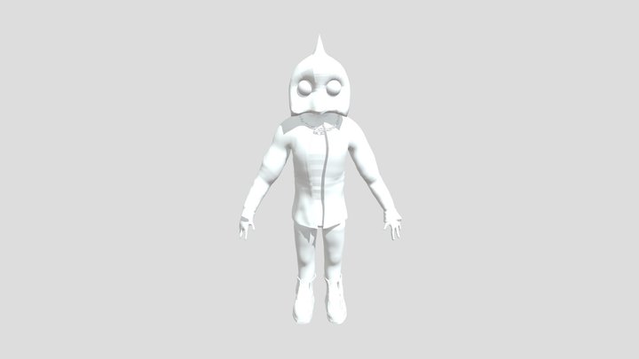 Skull Guy 3D Model